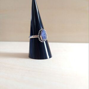 Tanzanite Solitaire Ring